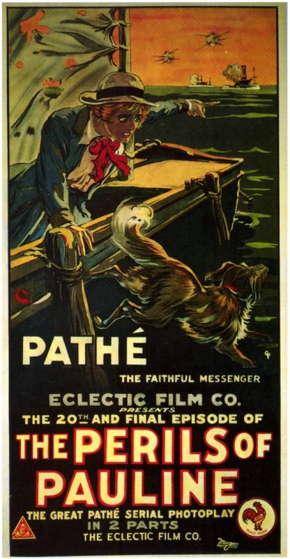 The Perils of Pauline 100th Anniversary Screening featuring live score by Cliff Retallick